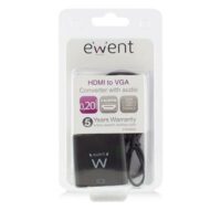 EWENT HDMI NAAR VGA CONVERTER MET AUDIO - Image 3