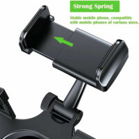 UNIVERSELE 360 AUTOHOUDER TELEFOONSTANDAARD ACHTERUITKIJKSPIEGELCLIP - Image 4