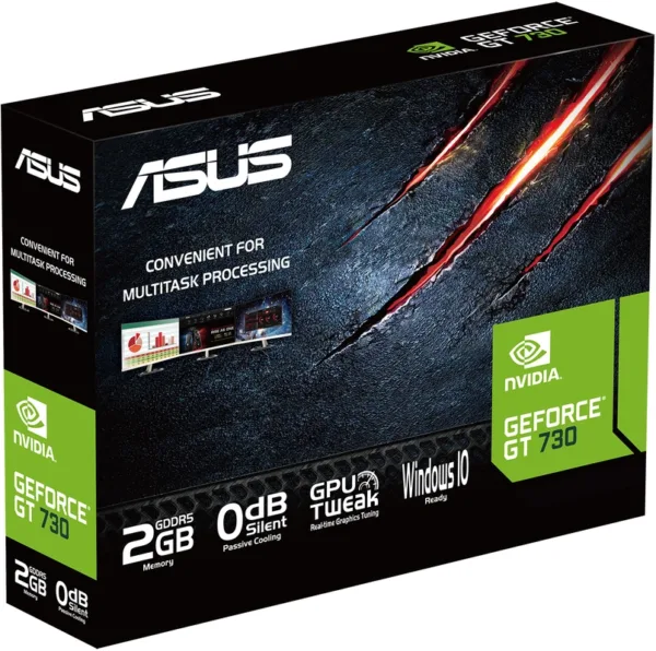 Asus GT730-SL-2GD5-BRK NVIDIA GeForce GT 730 2 GB GDDR5 - Image 4