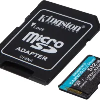 KINGSTON CANVAS GO MICROSDXC 512GB+SD-ADAPTER