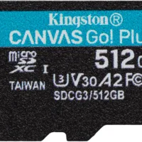 KINGSTON CANVAS GO MICROSDXC 512GB+SD-ADAPTER - Image 3