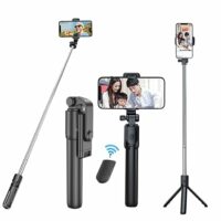 WAVE MULTI-FUNCTIONAL BLUETOOTH WIRELESS SELFIE STICK - Image 3